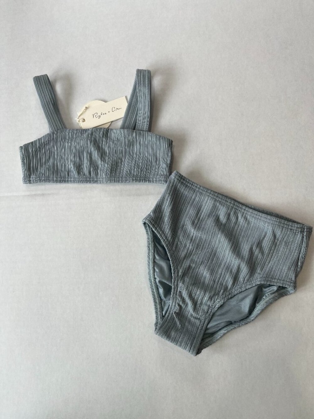 Girl - 4-5Y - NWT Rylee + Cru Brently Blue Bikini